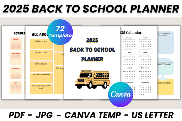 2025 Back to School Planner Canva: A Comprehensive Tool for Organized Learning
