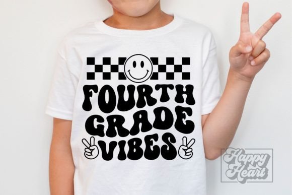 4th Grade Vibes Back to School Design