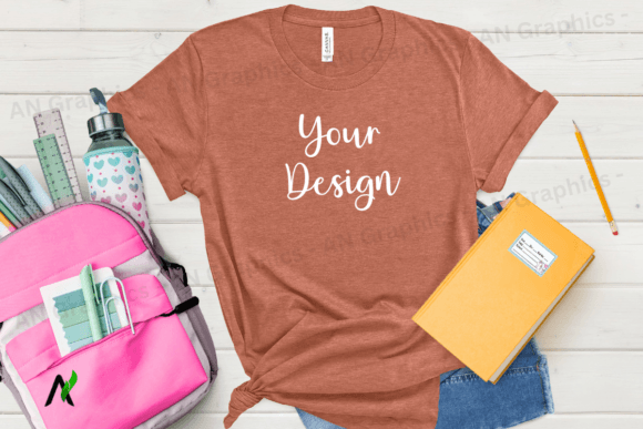 Back to School Bell Canvas Mockup - 034: A Versatile Tool for Designers