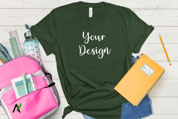 Back to School Bell Canvas Mockup - 041: A Versatile Tool for Designers