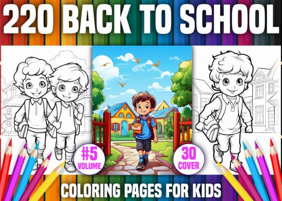 Back to School Coloring Pages - KDP: A Creative Resource for Educators and Parents