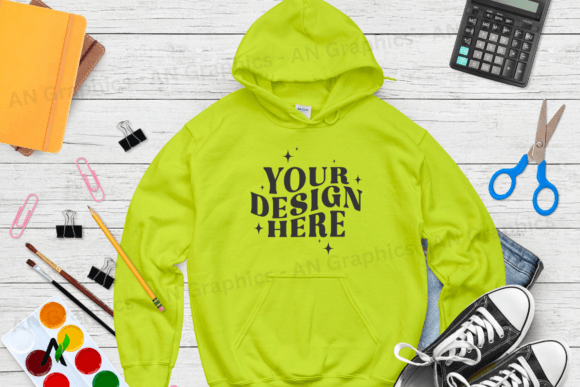 Back to School Gildan 18500 Mockup - 063