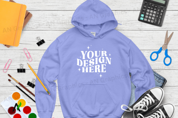 Back to School Gildan 18500 Mockup - 069: A Versatile Tool for Designers and Merchants