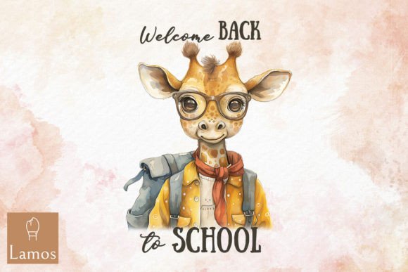 Back to School Giraffe: A Creative Resource for Modern Designers and Businesses