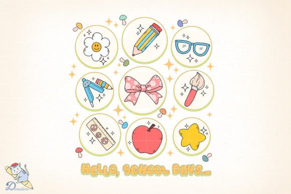 Back to School Hello School Days: A Timeless Design for Modern Use