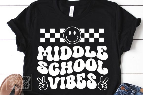 Back to School with Middle School Vibes SVG