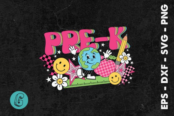Groovy Pre-K Back to School SVG: A Versatile Design Resource for Educators and Creators