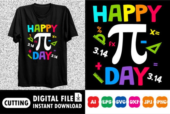Happy Pi Day Back to School Shirt Design: A Creative Fusion of Math and Fashion