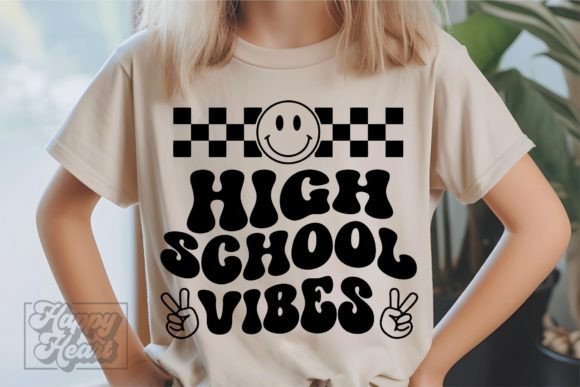 High School Vibes Back to School PNG