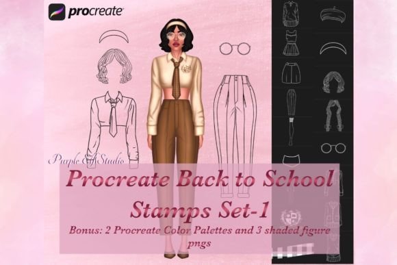 Mastering Back-to-School Procreate Stamps for Creative Efficiency