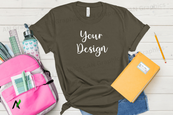 Mastering Your Design Workflow with the Back to School Bell Canvas Mockup - 002