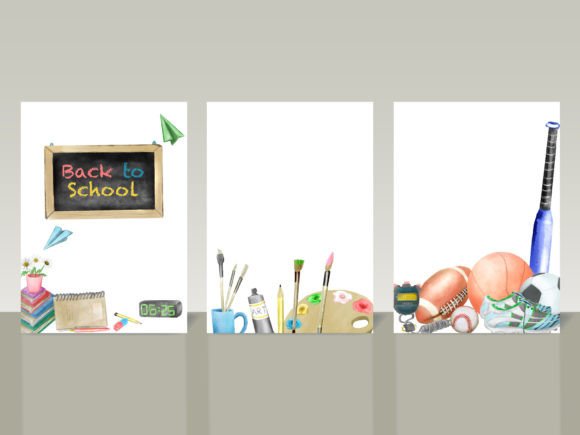 Watercolor Back to School Book Cover: A Creative Resource for Designers and Educators