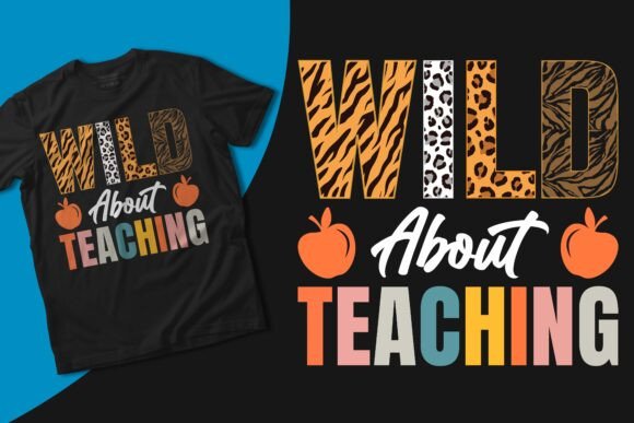 Wild About Teaching Back to School SVG